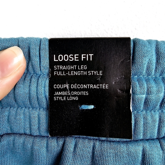 Adidas Essentials 3-Stripes Open Hem Fleece Pants Sweatpants NWT - Picture 8 of 15